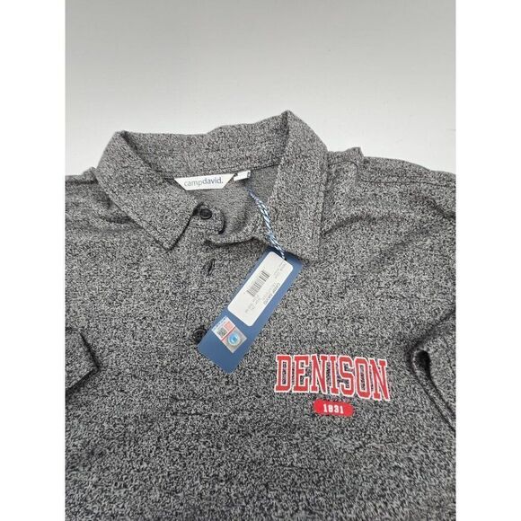 Camp David Mens Denison 1831 Polo Shirt Size XXL Gray - Picture 1 of 6